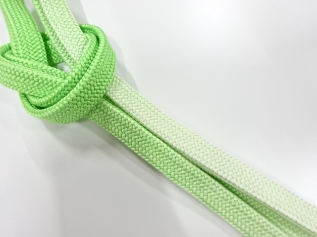  未使用品　正絹　手組帯締め